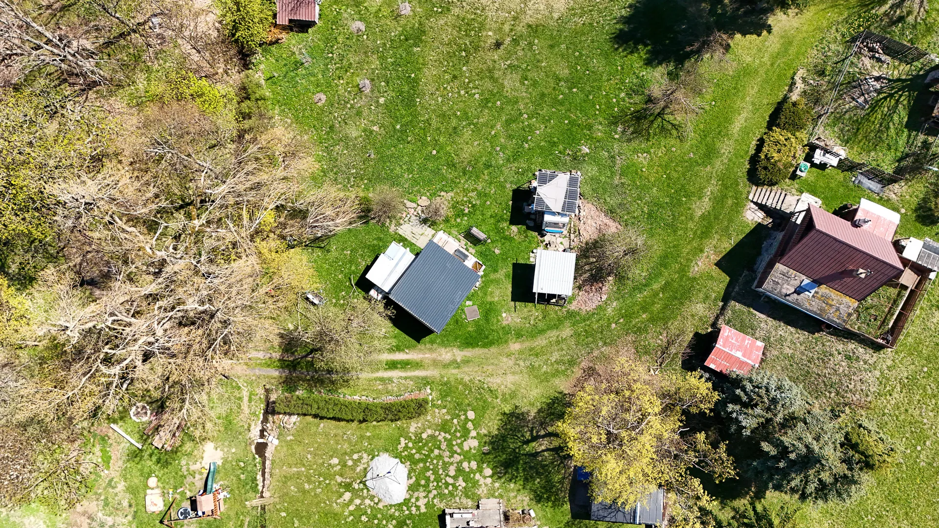 Pozemek z ptačí perspektivy — Výslunní